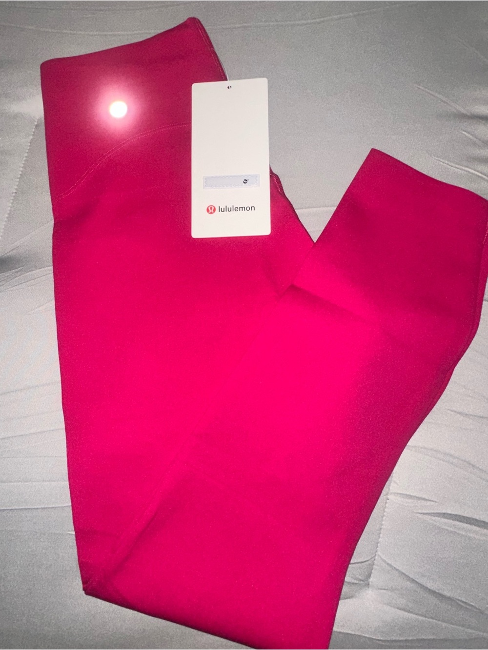 Lululemon Glow Up HR and Tight 25” Pink PSNT - NWT 6